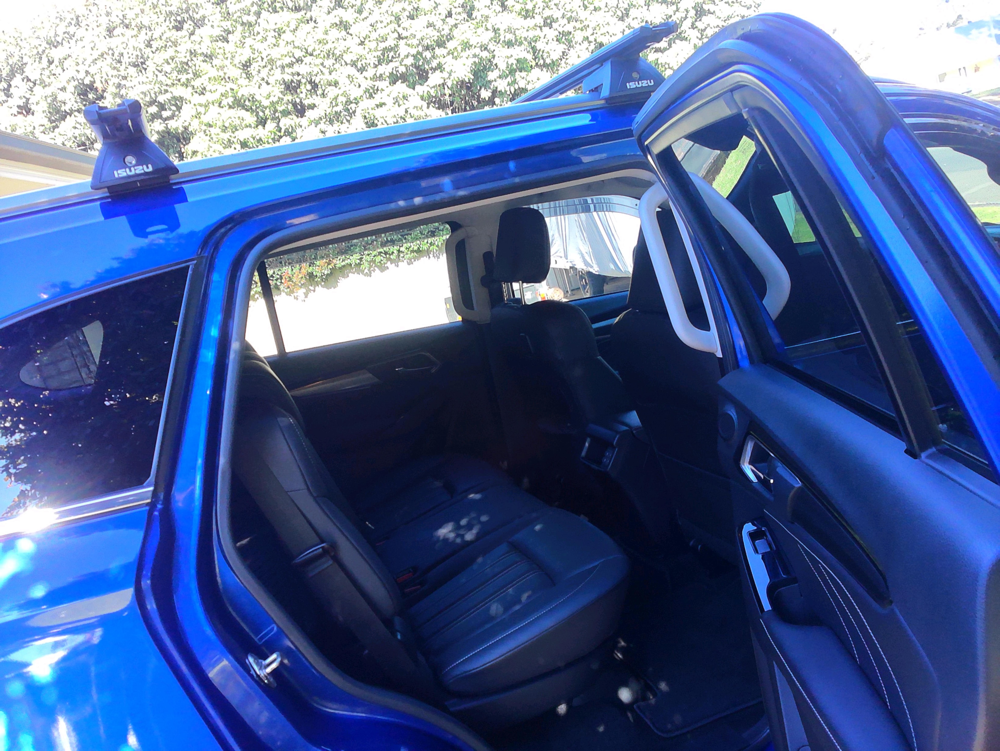 Interior Detail — Isuzu MU-X (Rear Seats 2)